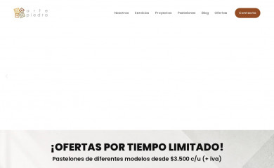 artepiedra.cl screenshot