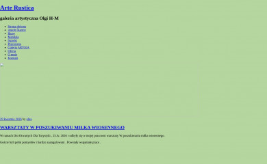 arterustica.pl screenshot