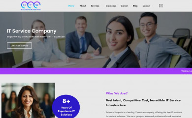 arthtechsupports.com screenshot