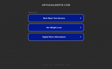 arthagilberte.com screenshot