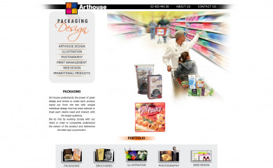 arthouse.com.au screenshot