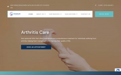 arthritiscare.com screenshot