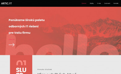 artic-it.sk screenshot