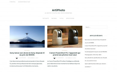 artiphoto.be screenshot