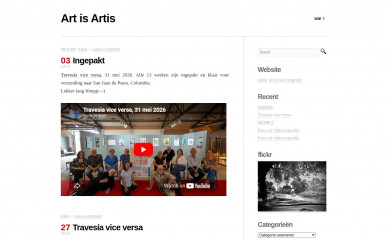 artisartis.nl screenshot