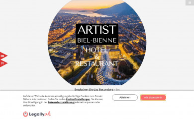 artist-biel.ch screenshot