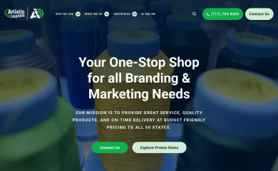 artisticimprints.com screenshot