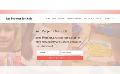 artprojectsforkids.org screenshot