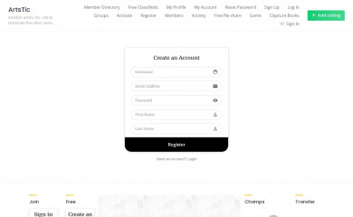 artstic.com screenshot