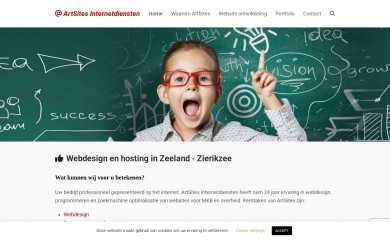 http://www.artsites.nl screenshot