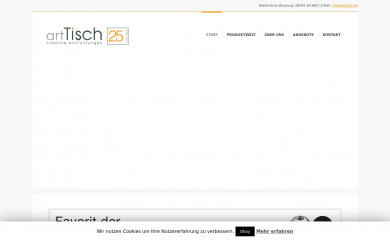 http://arttisch.de screenshot