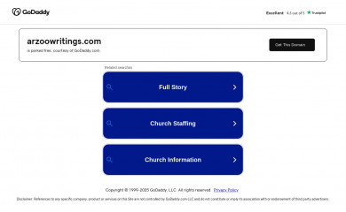 arzoowritings.com screenshot