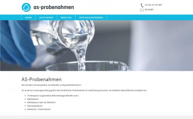 as-probenahmen.de screenshot