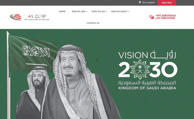 ascorporateservices.com screenshot