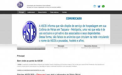 ascb.org.br screenshot