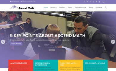 ascendmath.com screenshot