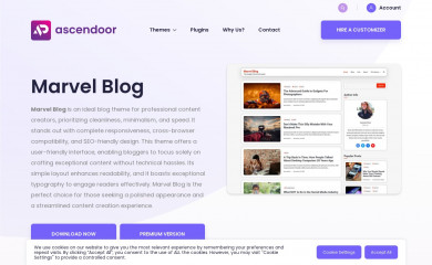 Marvel Blog screenshot