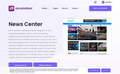 https://ascendoor.com/themes/news-center/ screenshot