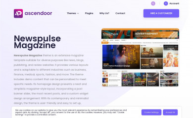 Newspulse Magazine screenshot