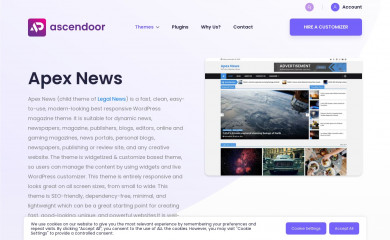 https://ascendoor.com/themes/apex-news/ screenshot