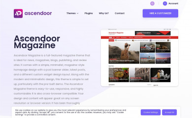 Ascendoor Magazine screenshot