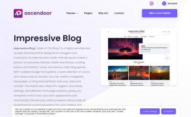 Impressive Blog screenshot