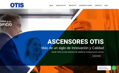 ascensoresotis.com.ec screenshot