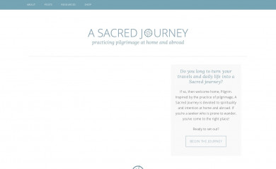 asacredjourney.net screenshot