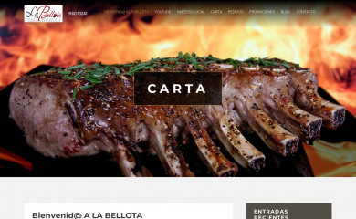 asadorlabellota.com screenshot