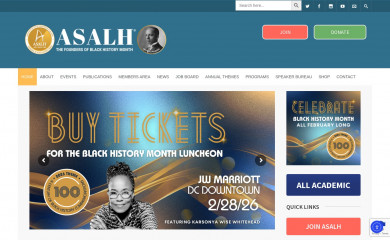 asalh.org screenshot