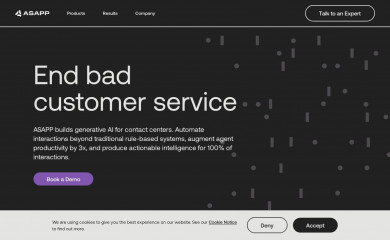 asapp.com screenshot