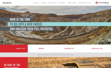 asarco.com screenshot