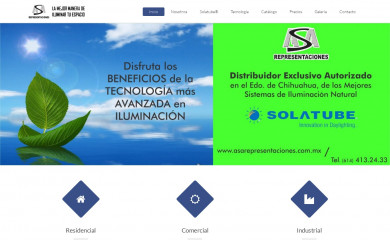 asarepresentaciones.com.mx screenshot