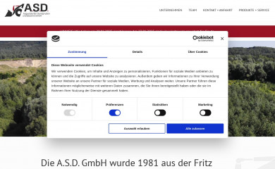 asd-augustdorf.de screenshot