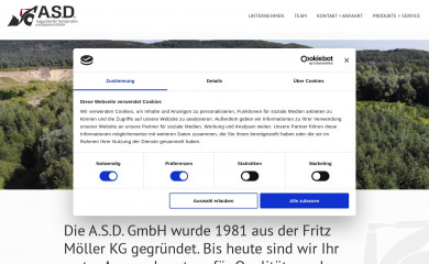 asd-augustdorf.de screenshot