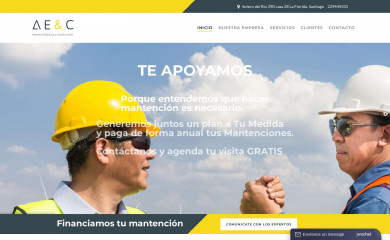 aselectricayconstruccion.cl screenshot