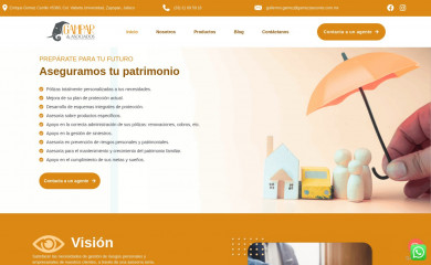 asesordesegurosguadalajara.com screenshot