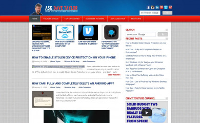 askdavetaylor.com screenshot