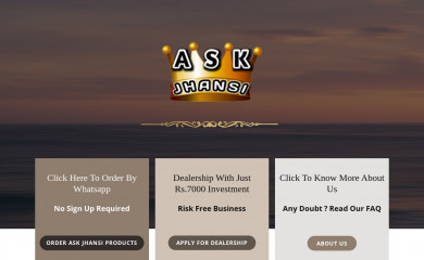 askjhansi.com screenshot