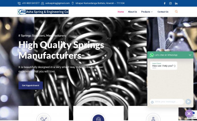 ashaspring.com screenshot