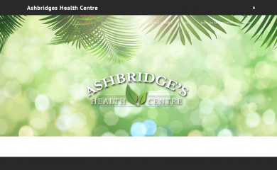ashbridgeshealth.com screenshot