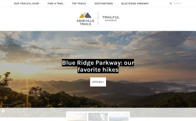 ashevilletrails.com screenshot