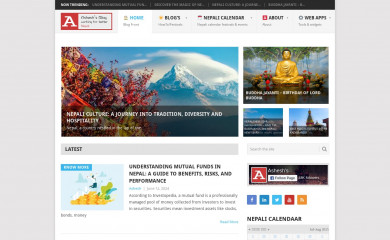 ashesh.com.np screenshot
