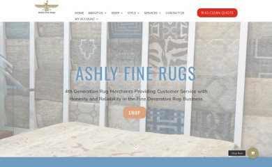 ashlyrugs.com screenshot