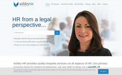 ashleyhr.co.uk screenshot