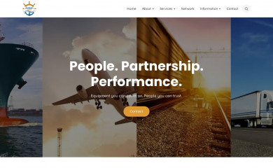 ashraficargo.com screenshot