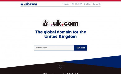 ashtons.uk.com screenshot