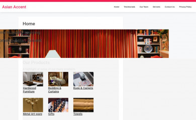 asianaccent.org screenshot
