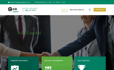 asicapital.co.za screenshot