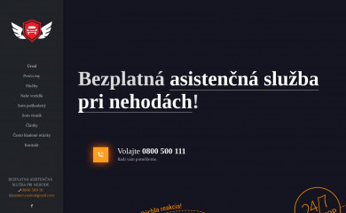 asistencnasluzbakosice.sk screenshot